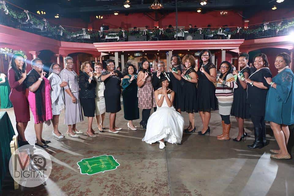 Bride & her family at Mariani's venue